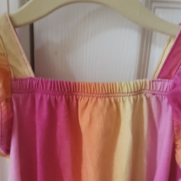 The Children's Place Vibrant Pink and Yellow Dress 18-24 Months - Picture 8 of 17